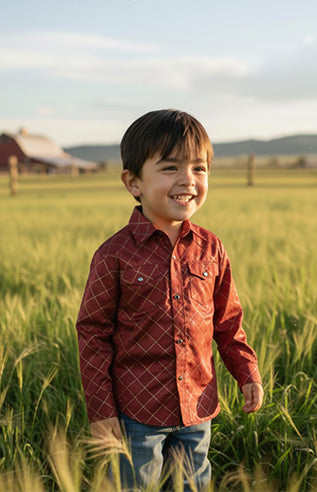 Kid's Fashion Western Shirt