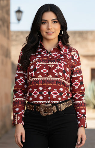 Women's Snap Button Shirt