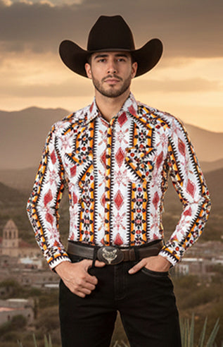 Men's Snap Button Shirt