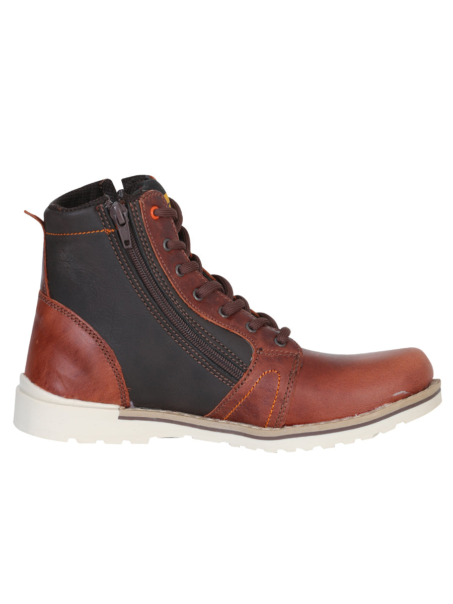 Procliff Protection Pull Up Work Boot- Wine 35209