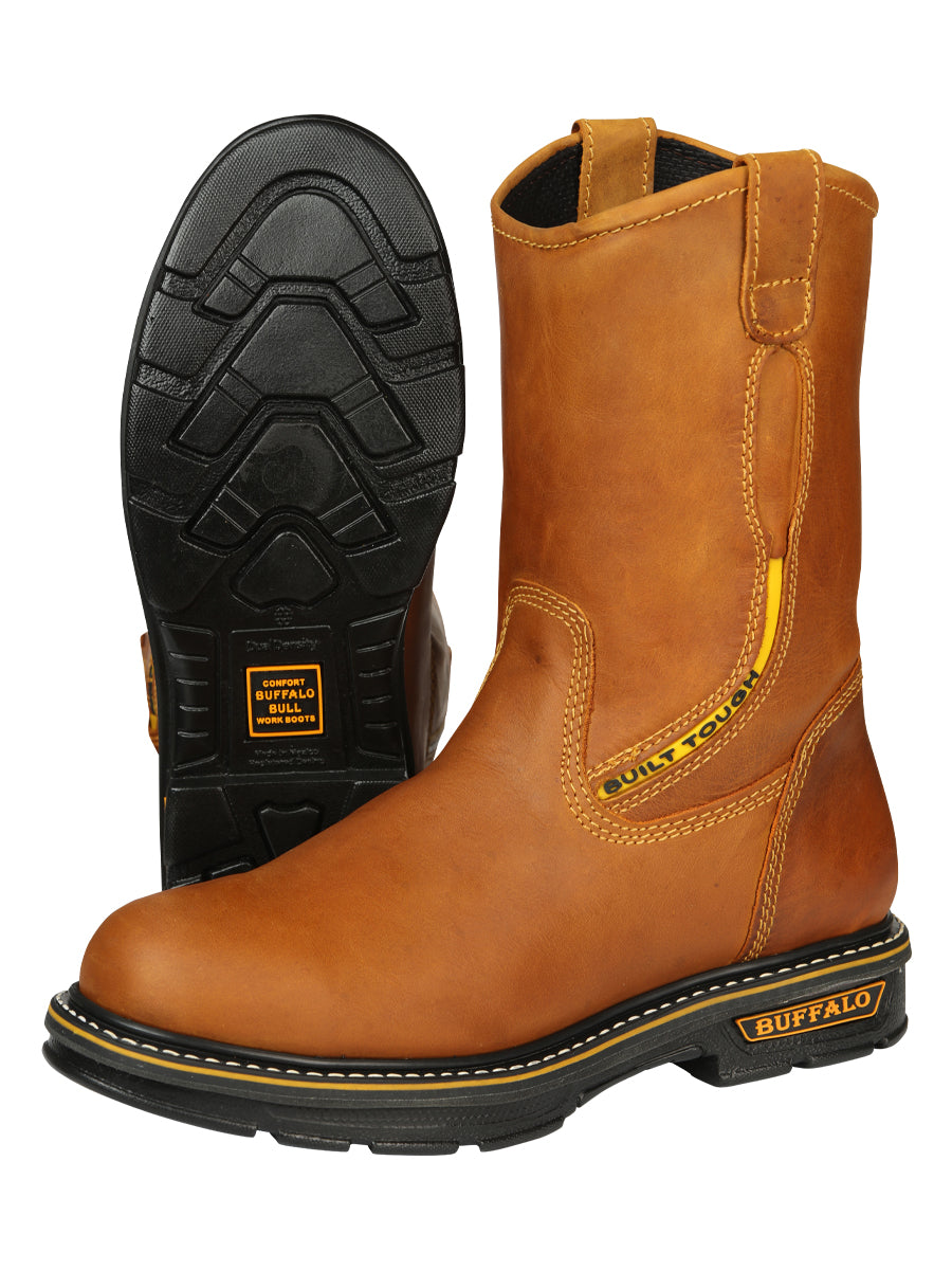 Buffalo & Bull Men’s Work Boots Without Toe Cap - Crazy Miel  45258